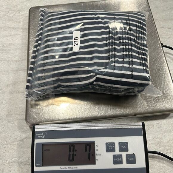 Chaps Ralph Lauren V Neck Navy Blue White Striped Nautical Top Women’s Size 2X - Picture 16 of 16